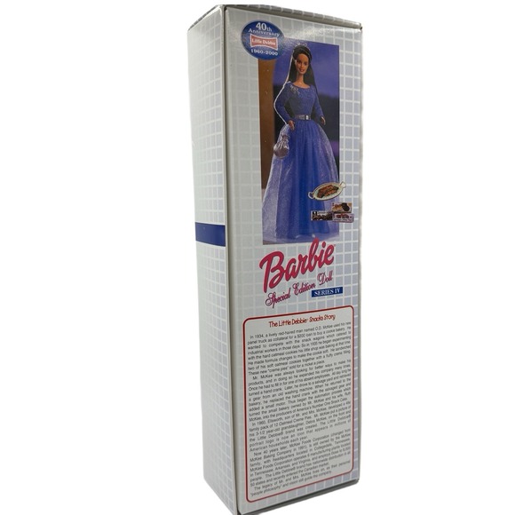 1960-2000 Barbie Little Debbie Snacks 40th Anniversary Edition Doll Mattel **NEW - Picture 4 of 5